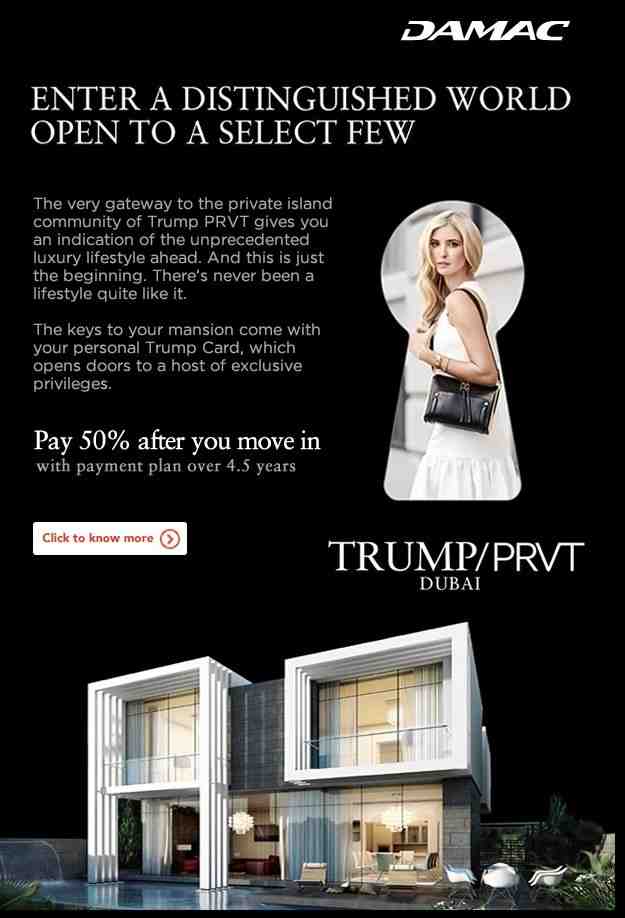 Exclusive Trump Mansion | Pay 50% after you move in