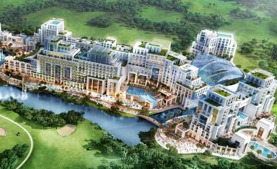 NAVITAS AKOYA OXYGEN Residential Studio and Hotel apartments STD 1 BR site layout