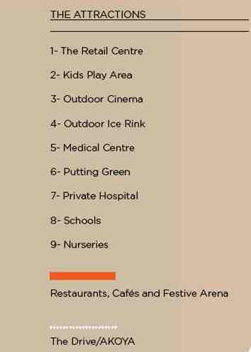 Golf Condominiums Akoya Attractions