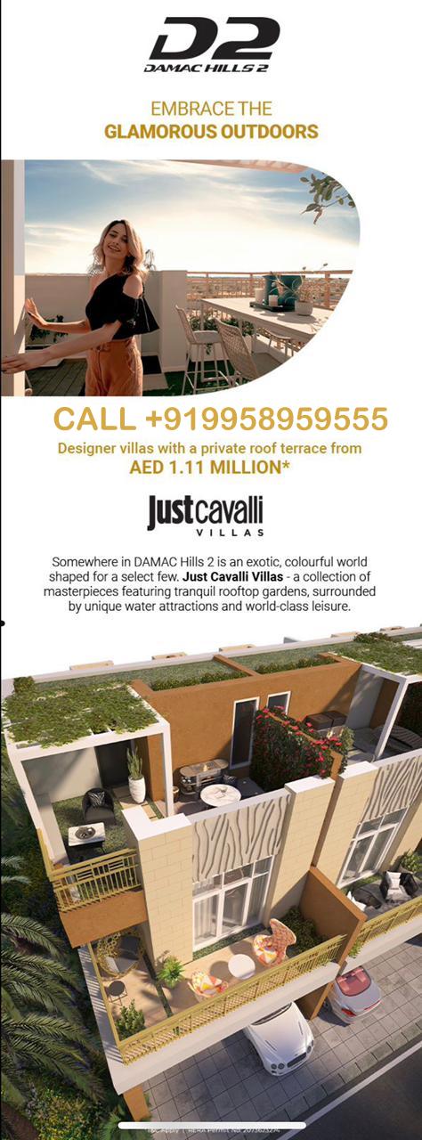 DAMAC Hills 2: UNO Premier Villas Now getguaranteed rental on your investment in Dubai. damac hills 2 bedroom ,damac hills dubai location,damac hills 2 bedroom for sale,damac hills location map,damac hills villas ,damac hills villa types,damac hills 2,damac hills , https://web.whatsapp.com/send?phone=919958959555&text=Hi DamacJust Cavalli Designer 3BR - Villa Starting AED1.30 Million Cavalli Designed Branded Villas.25:75 Relaxed Payment Plan. 2%DLD waiver. Avail Pre Launch Offer. Talk to Our Expert. Register Your Interest. Amenities: Desert-inspired lux spa, Trump World Golf Club, Tiger Woods Design Golf.